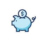 Piggy Bank 150X150 Dark